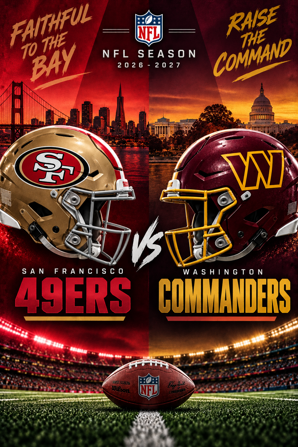 Poster of 49ers v Commanders